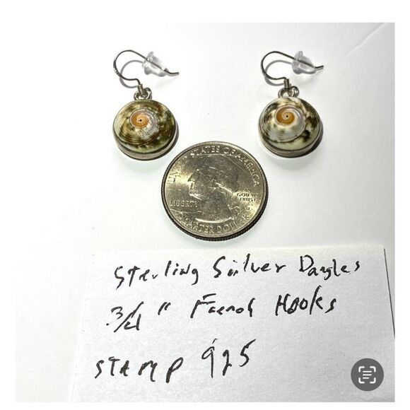 ACU# Sterling 925 Silver French Hook Dangles - Picture 7 of 7